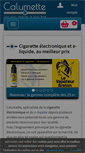 Mobile Screenshot of calumette.com