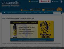 Tablet Screenshot of calumette.com